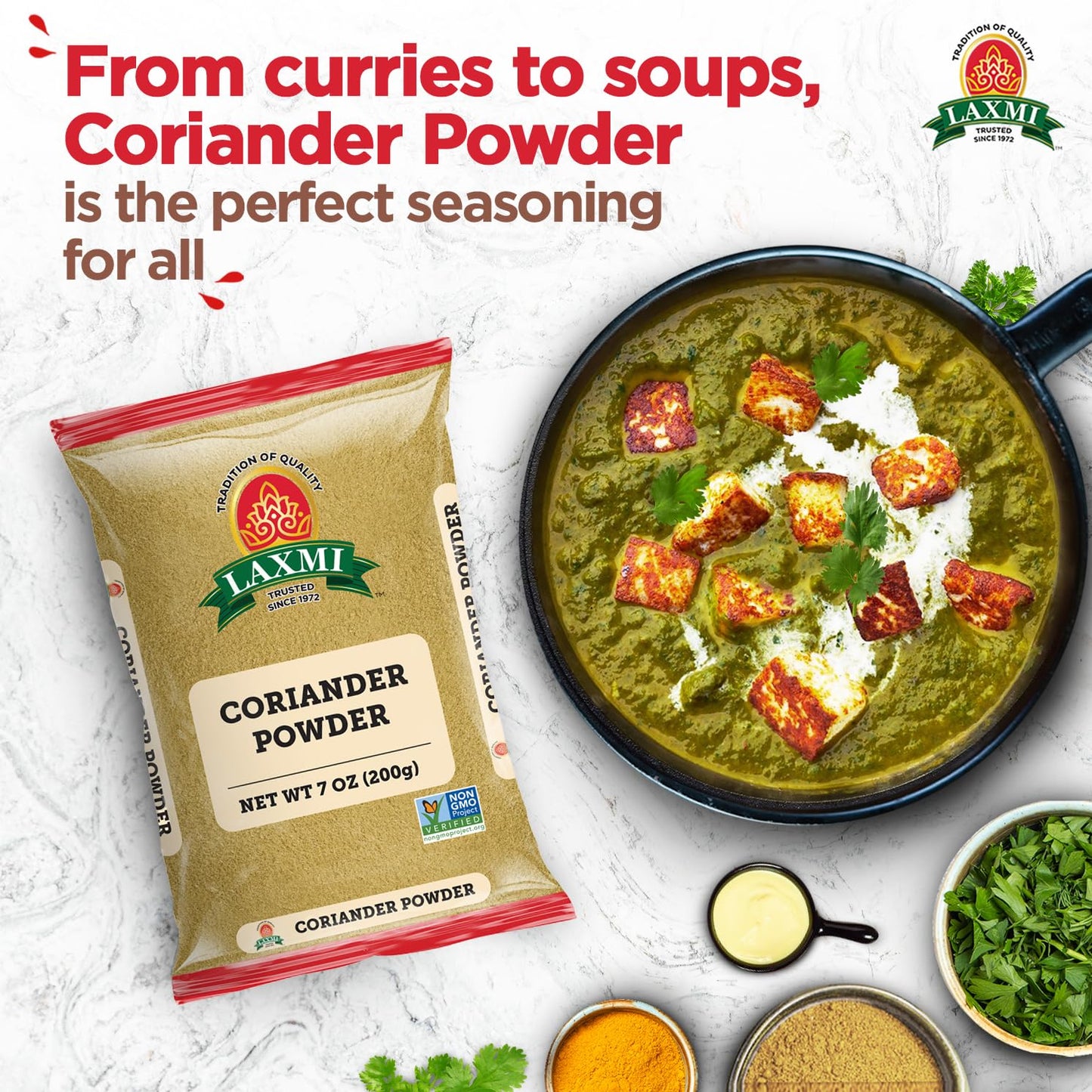 Laxmi Coriander Powder 200 gms - Indian Spices