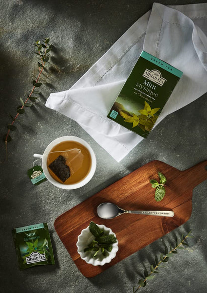 Ahmad Tea - Mint Mystique Flavoured Green Tea 20 Bags - 40g