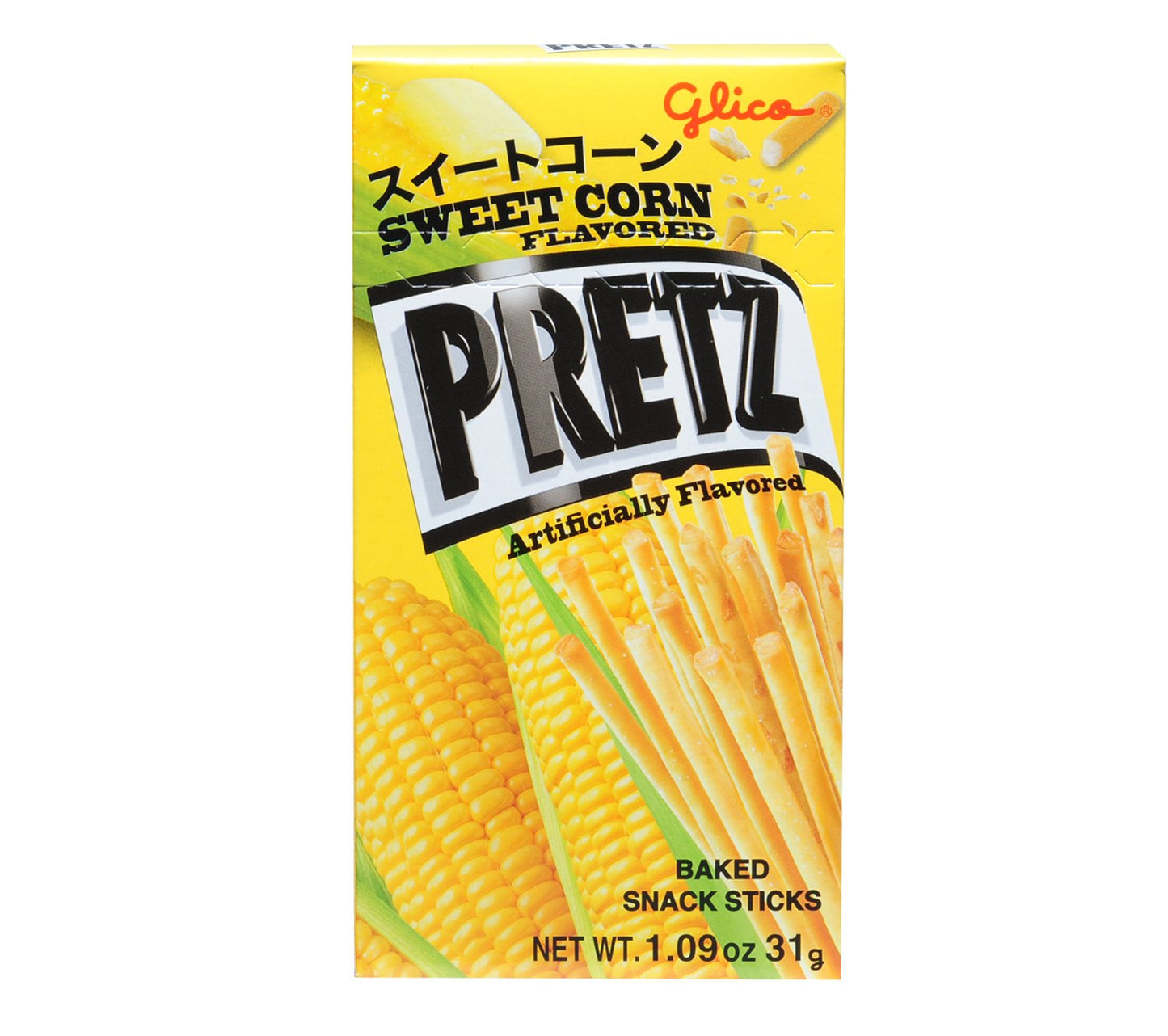 Pretz Biscuit Stick, Sweet Corn Flavored, 1.09 Ounce (Pack of 10)
