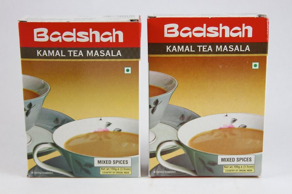 Badshah Kamal Tea Masala 3.5 Oz (100g), Pack of 2