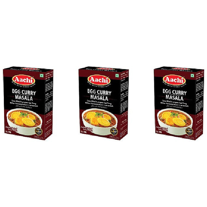 Pack Of 3 - Aachi Egg Curry Masala - 200 Gm