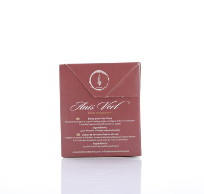 HEMANI Herbal Tea - Aniseed - 20 Tea Bags in Box