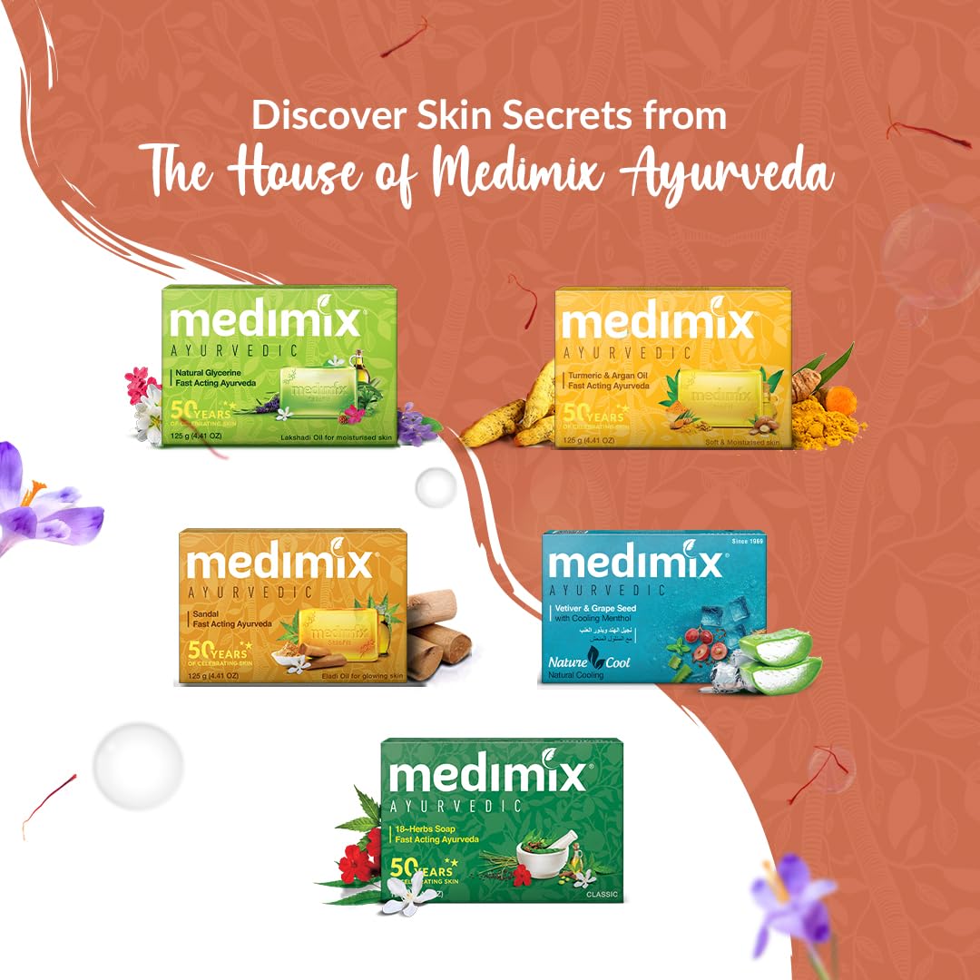 Medimix Kumkumadi Soap 125gm - Bath & Shower