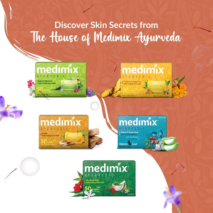 Medimix Ayurvedic Kumkumadi Soap (pack of 5)