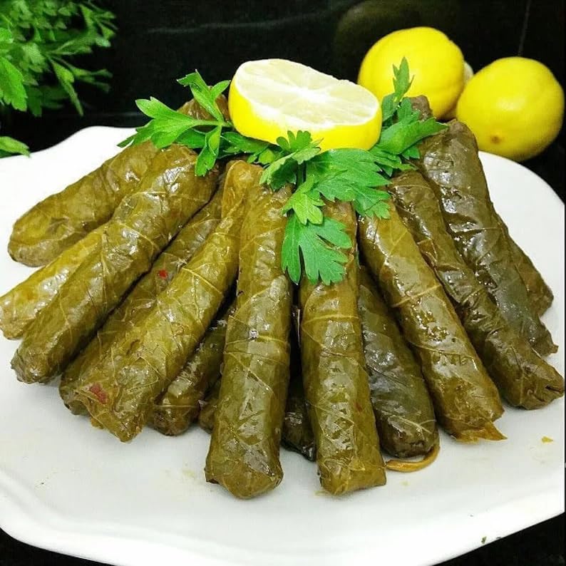 Al Afia California Style Grape Leaves California Style - Tender Leaves Premium Quality- 16 Oz-475 Gm. Pack of 2 Jars -