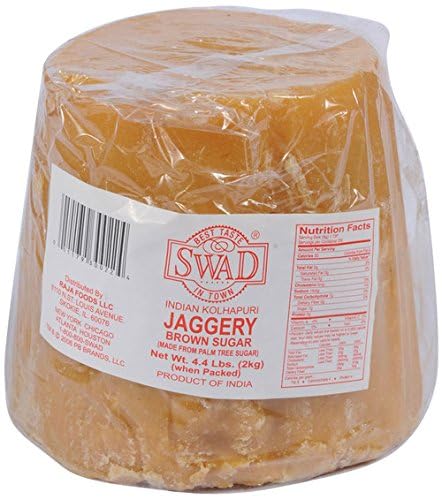 Swad Indian Kolhapuri Jaggery (gur) 4 lbs