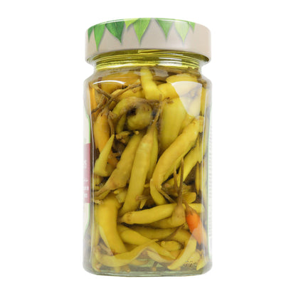 Sera Pickled Hot Peppers in Brine Add Heat and Flavor to Salads, Greens, Sandwiches and More! 1.41 Lb