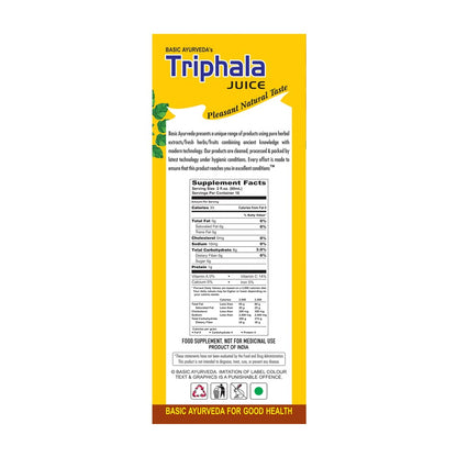 Basic Ayurveda Triphala Juice 960mL