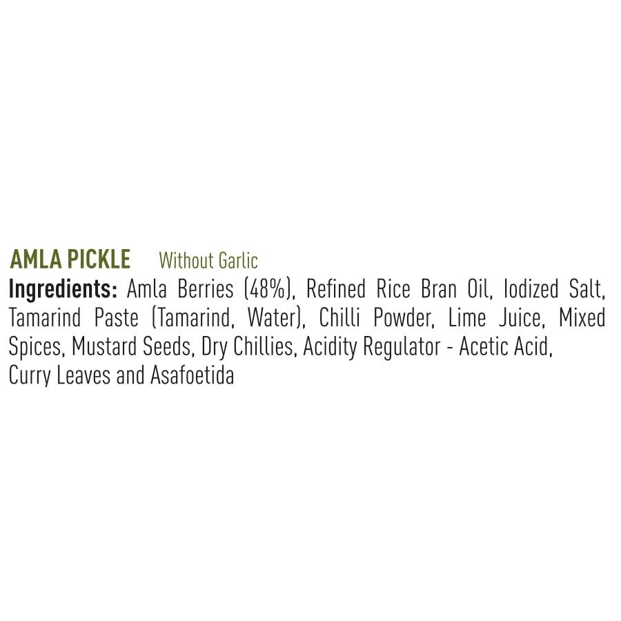 Priya Amla Pickle Without Garlic 300gm