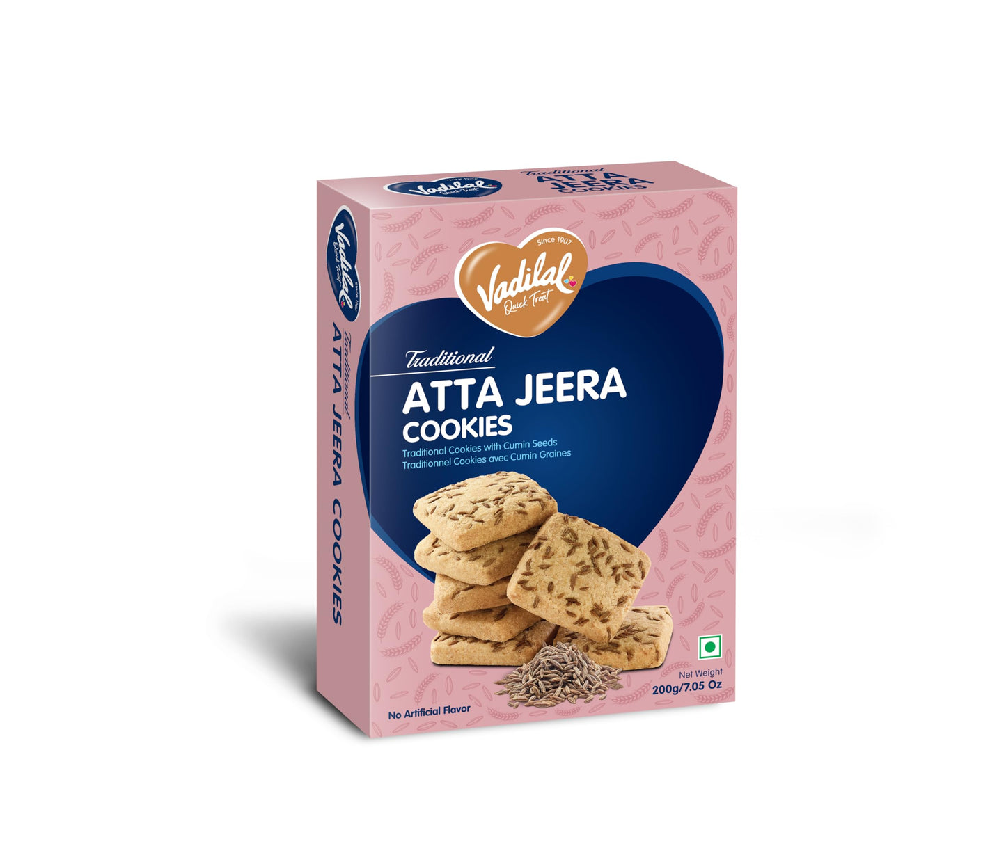 Atta Jeera Cookie (Traditional Cookies with Cumin Seeds)