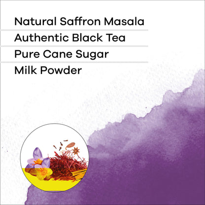 Quick Tea Saffron Masala chai 10 pouches - Indian Spices