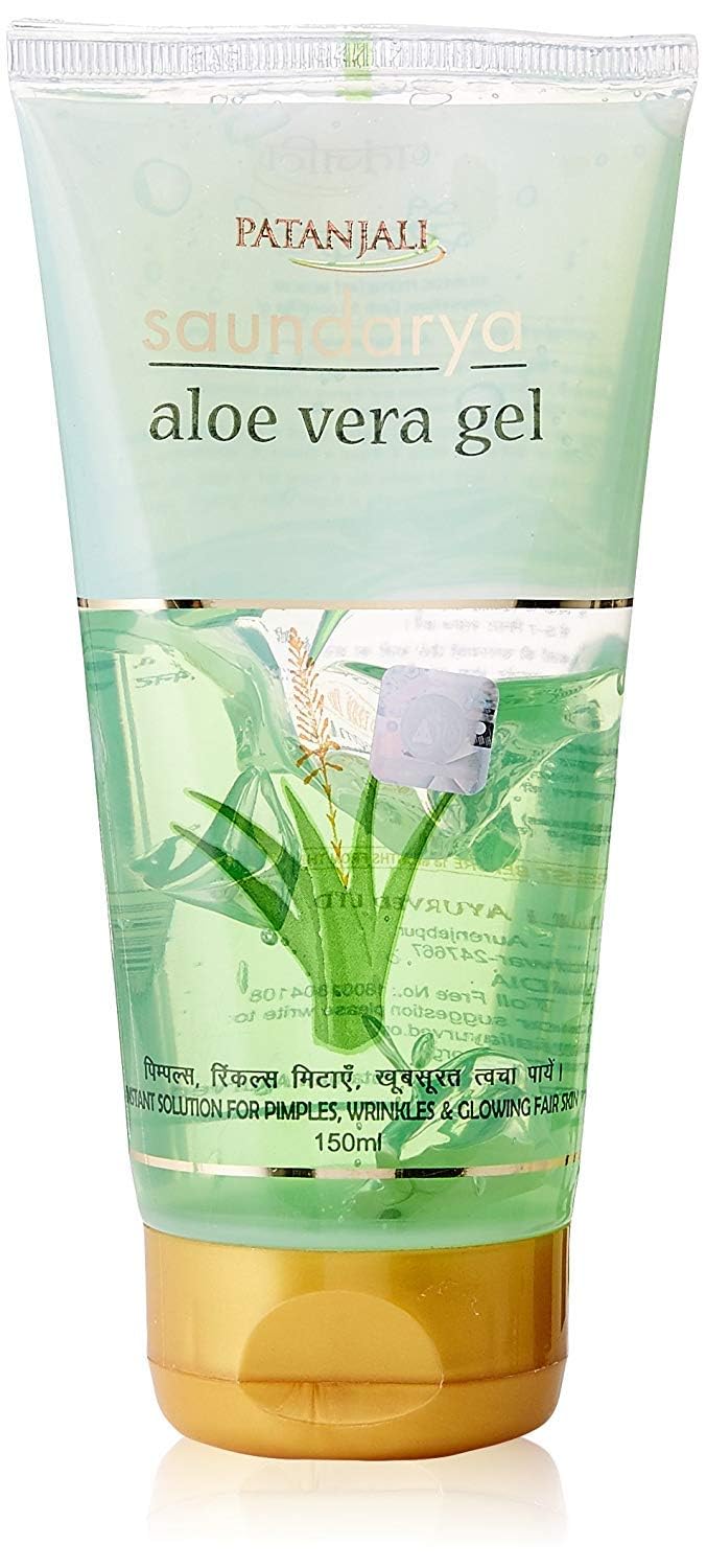 PATANJALI DIVYA Original Creams lotions Saundarya Aloe Vera Gel, 150ml Best Skin Care