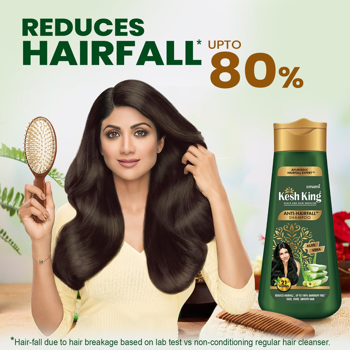 Emami Kesh Kingh Scalp and hair medicine anti - hairfall shampoo- 340ml