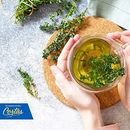 Cortas Thyme Water Distilled to Perfection, 300ml (10 fl. oz) (Pack of 1)