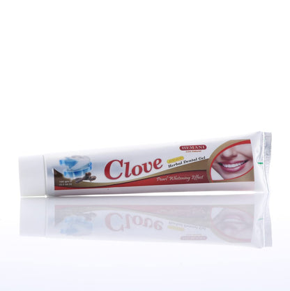 Clove Toothpaste 3.5 OZ (100g) I Whitening Effect with Clove, Mint and Liquorice I Strenghtens Gums I Fresh Breath