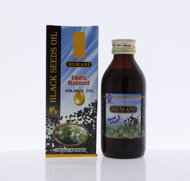 Black Seed Oil 125 ML - 4 FL OZ - First Cold Pressed - Alcohol Free - Solvent Free - IMMUNITY BOOSTER - Black Cumin Seed Oil from 100% HALAL Genuine Nigella Sativa