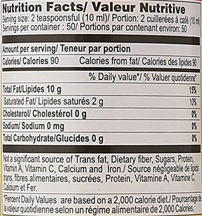 Dabur Sesame Oil for Vegan Cooking, Natural Extract of Sesame Seed, Edible Vegetable Oil for Flavoring Enhancement, Oriental Cooking, Grilling, Baking, Sauting, Roasting and Healthy Frying, (500 ml)