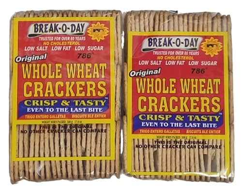 Break-O-Day Whole Wheat Crisp and Tasty Low salt Crackers - 17.6 oz ( 2-pack )