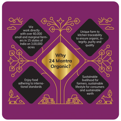 24 Mantra Organic Tulsi Ginger - 50 gms