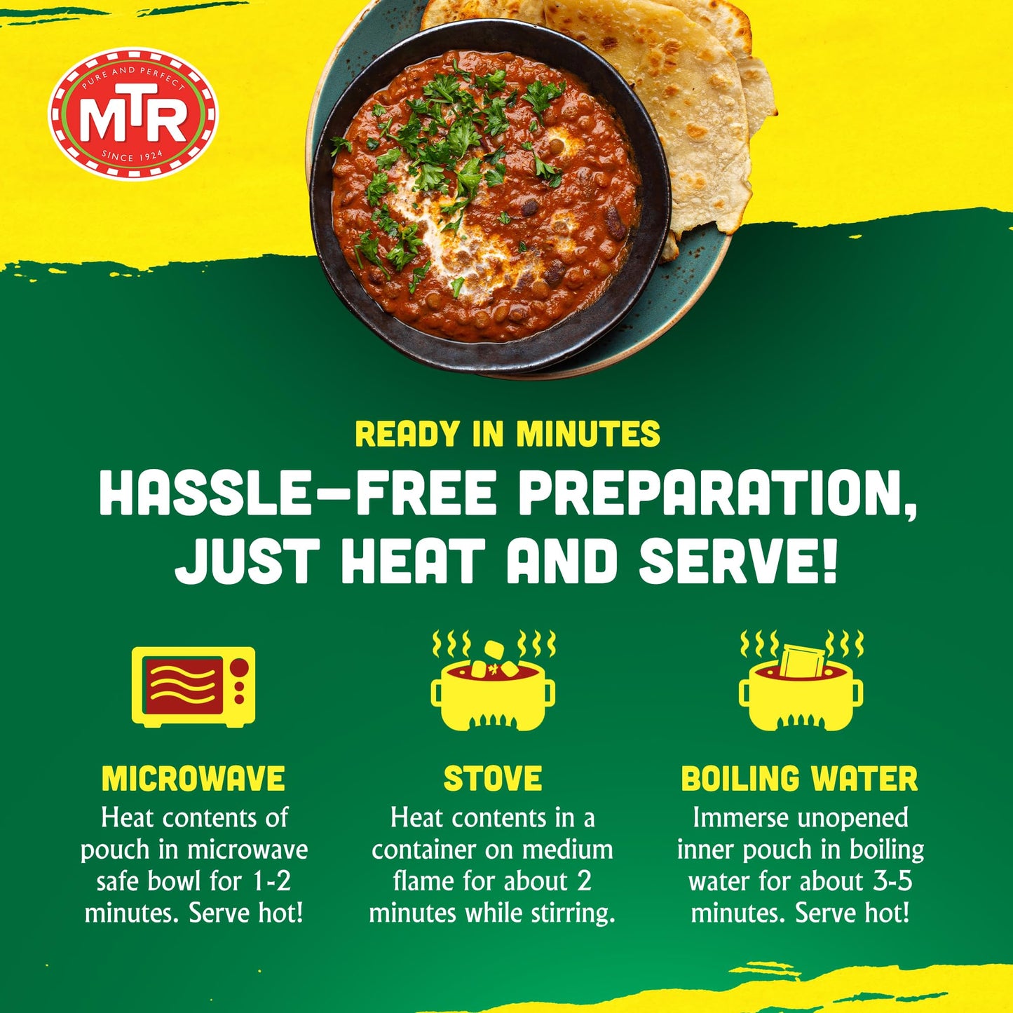 MTR Ready To Eat Dal Makhani Pack Of 10 (300 Gm Each)