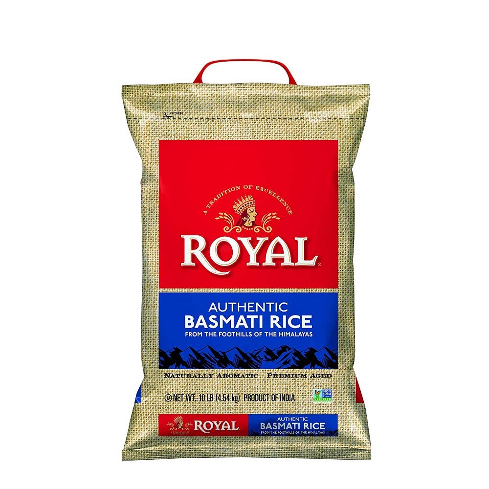 Royal White Basmati Rice 20 Pound