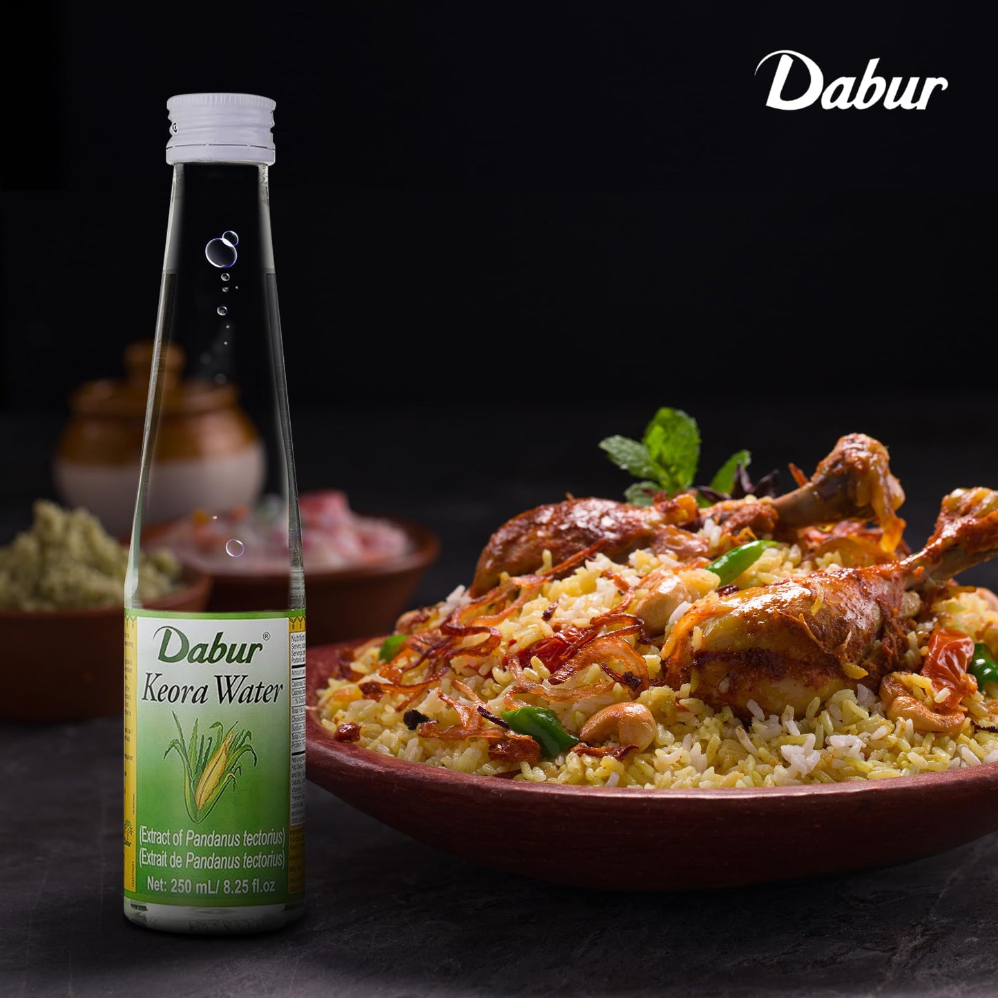 Dabur Keora (Kewra) Water - Unleashing the Captivating Essence of Nature's Floral Perfume to Enhance Your Culinary Creations