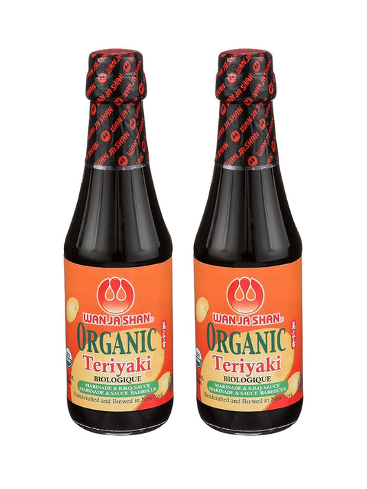 Wan Ja Shan Organic Teriyaki (2 Pack, Total of 20fl.oz)