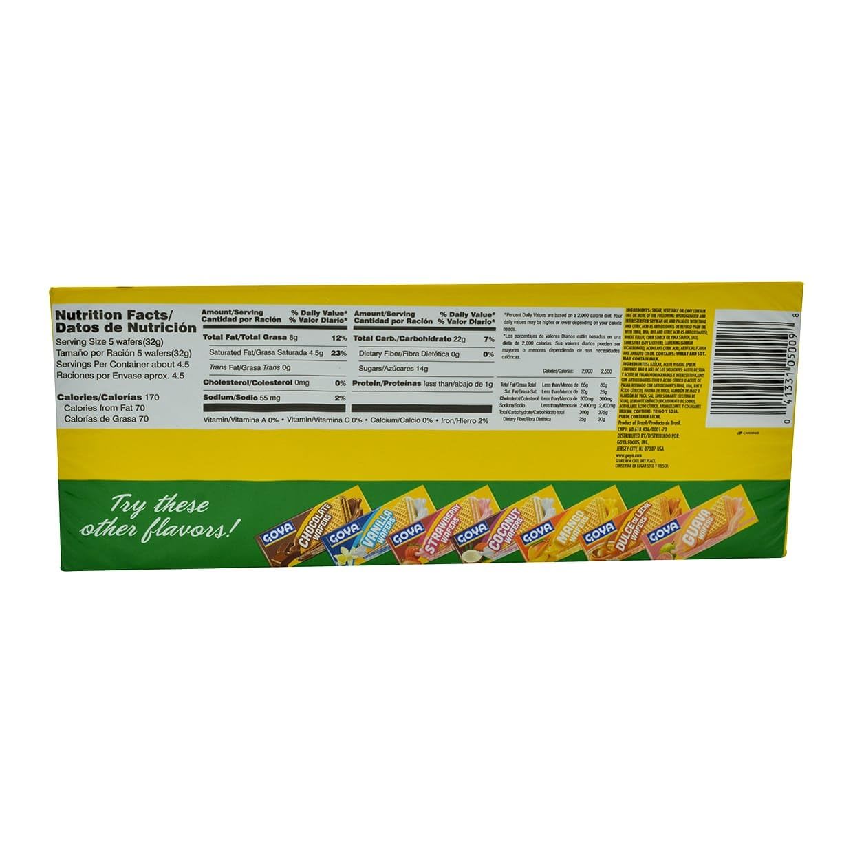 Goya Pineapple Wafers 140 gms