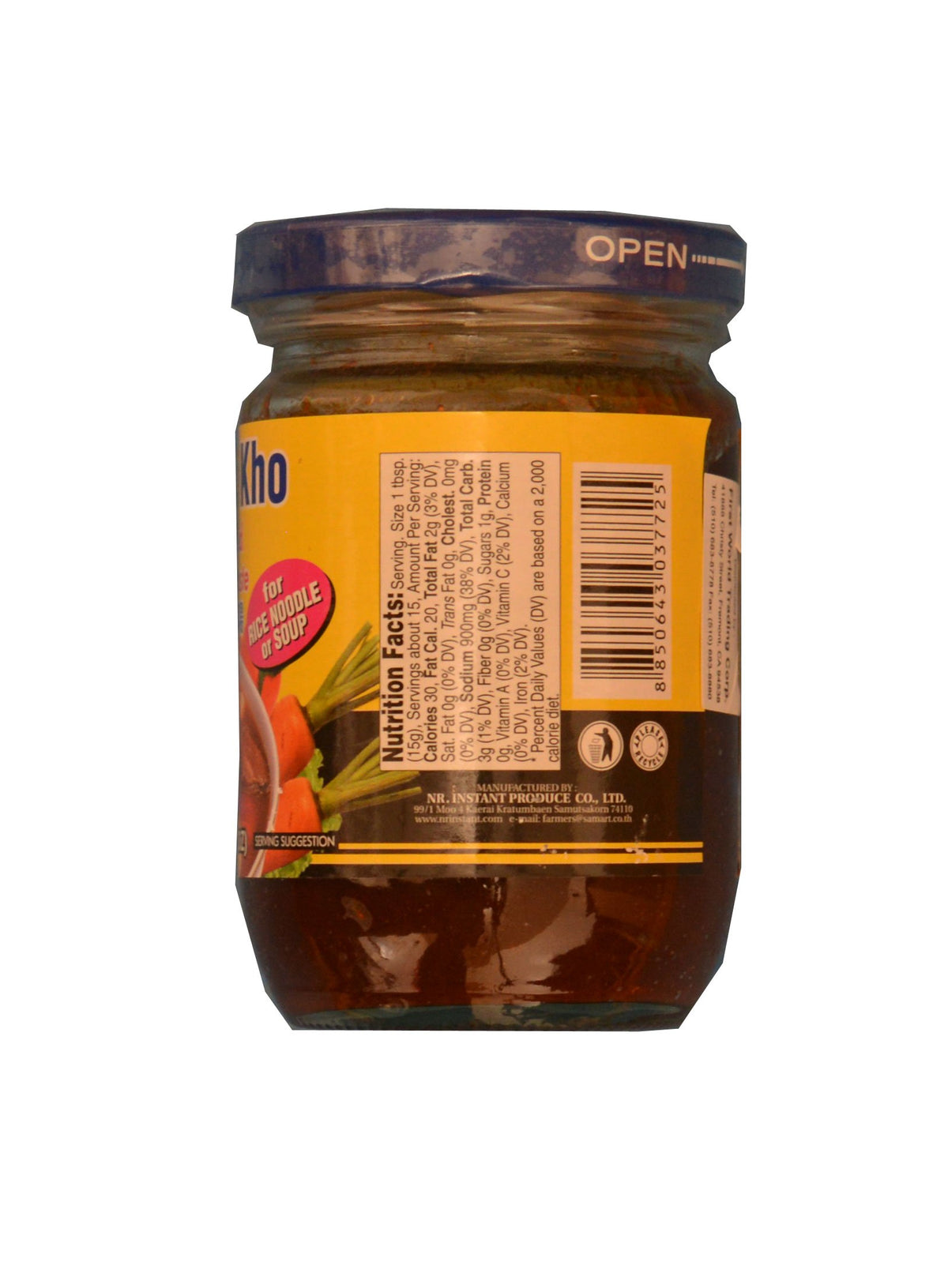 Spicy Stewed Beef Flavor Paste 8 oz.(Gia Vi Bo Kho)Pack of 2