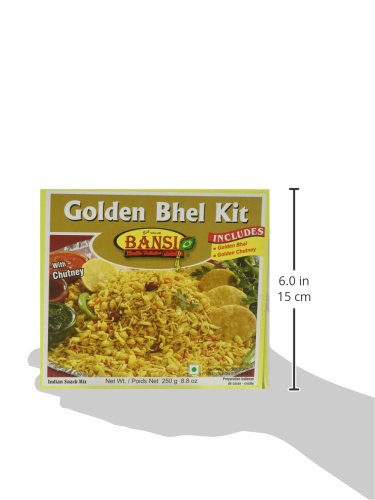 Bansi, Golden Bhel Kit, 250 Grams(gm)