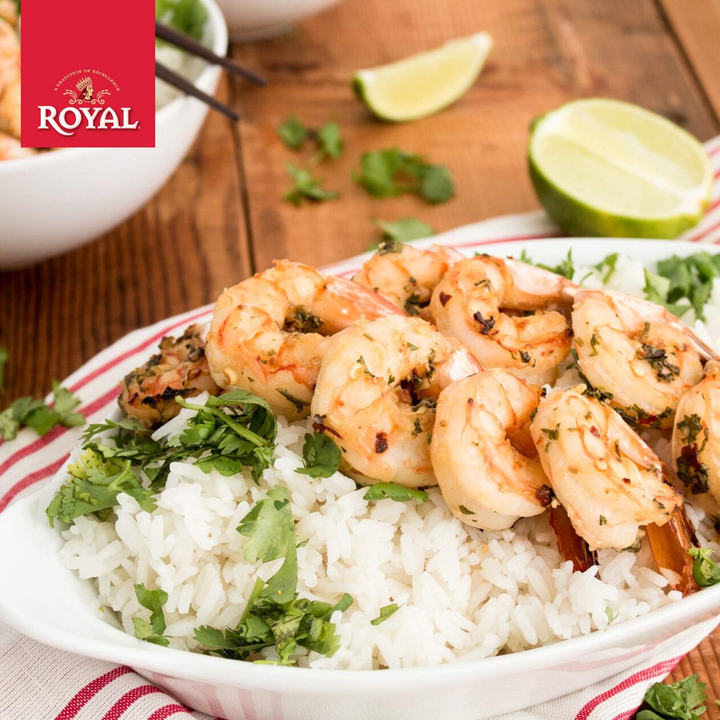 Royal White Basmati Rice, 10 Pound