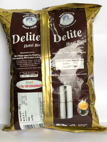Narasu'S Anandham Hotel Blend Filter Coffee 500 gm - Indian Tea & Coffee