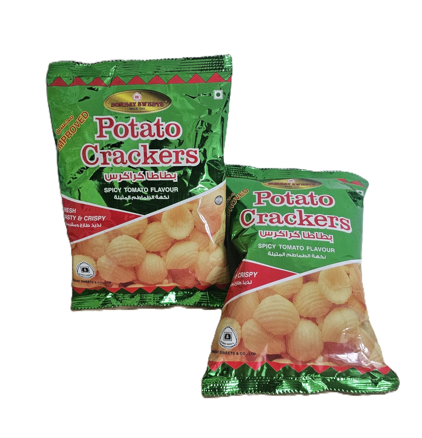 Bombay Sweets Potato Crackers (PACK OF 10)