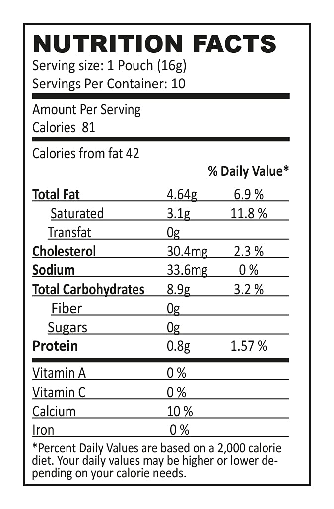 QuikTea Vegan Unsweetened Cardamom Instant Chai Tea Latte - 10 Count Single Box - Easy Ayurvedic Dairy Free Alternative