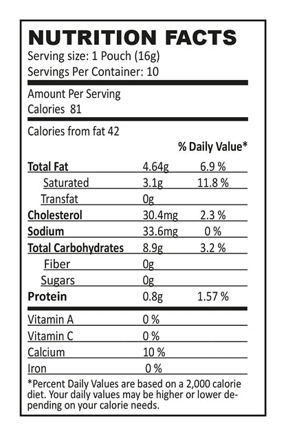 QuikTea Vegan Unsweetened Cardamom Instant Chai Tea Latte - 10 Count Single Box - Easy Ayurvedic Dairy Free Alternative