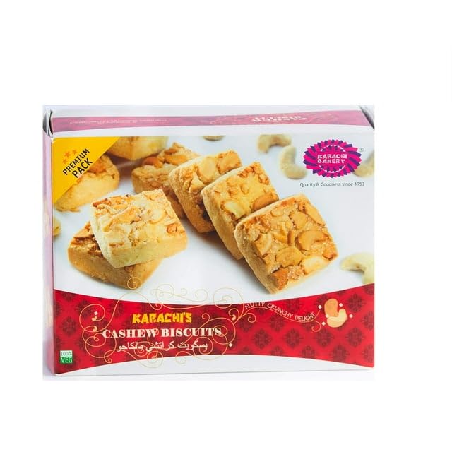 Karachi Bakery Premium Cashew Biscuit, 400 G