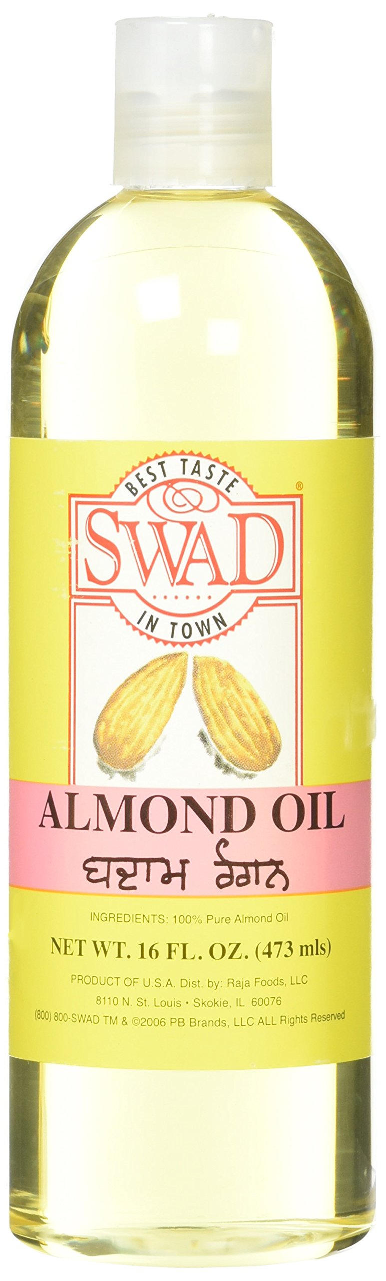 Swad Almond Oil 16 Oz - Cooking Oil