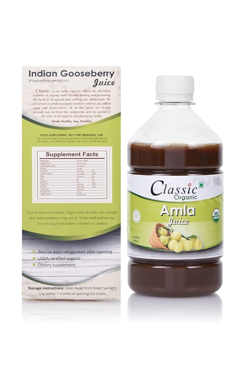 Classic Amla / Indian Goose Berry Juice - 500m
