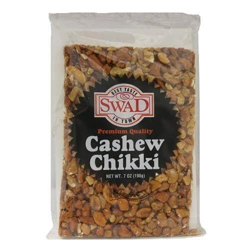 Great Bazaar Swad Chikki Cashew, 7 Ounce