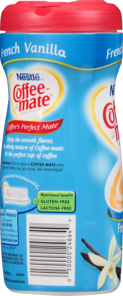 Nestle Coffee Mate french Vanilla 15 Oz - Indian Coffee