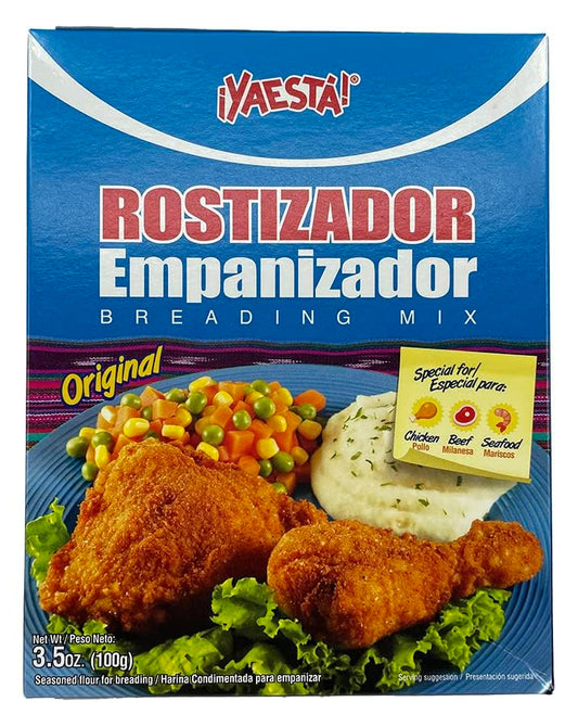 YAESTA - Rostizador Empanizador Crunchy - corn Flake bread seasoning 3.5oz (Pack of 3)