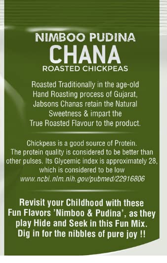 Jabsons roasted Chana-Nimboo pudina 150 gms