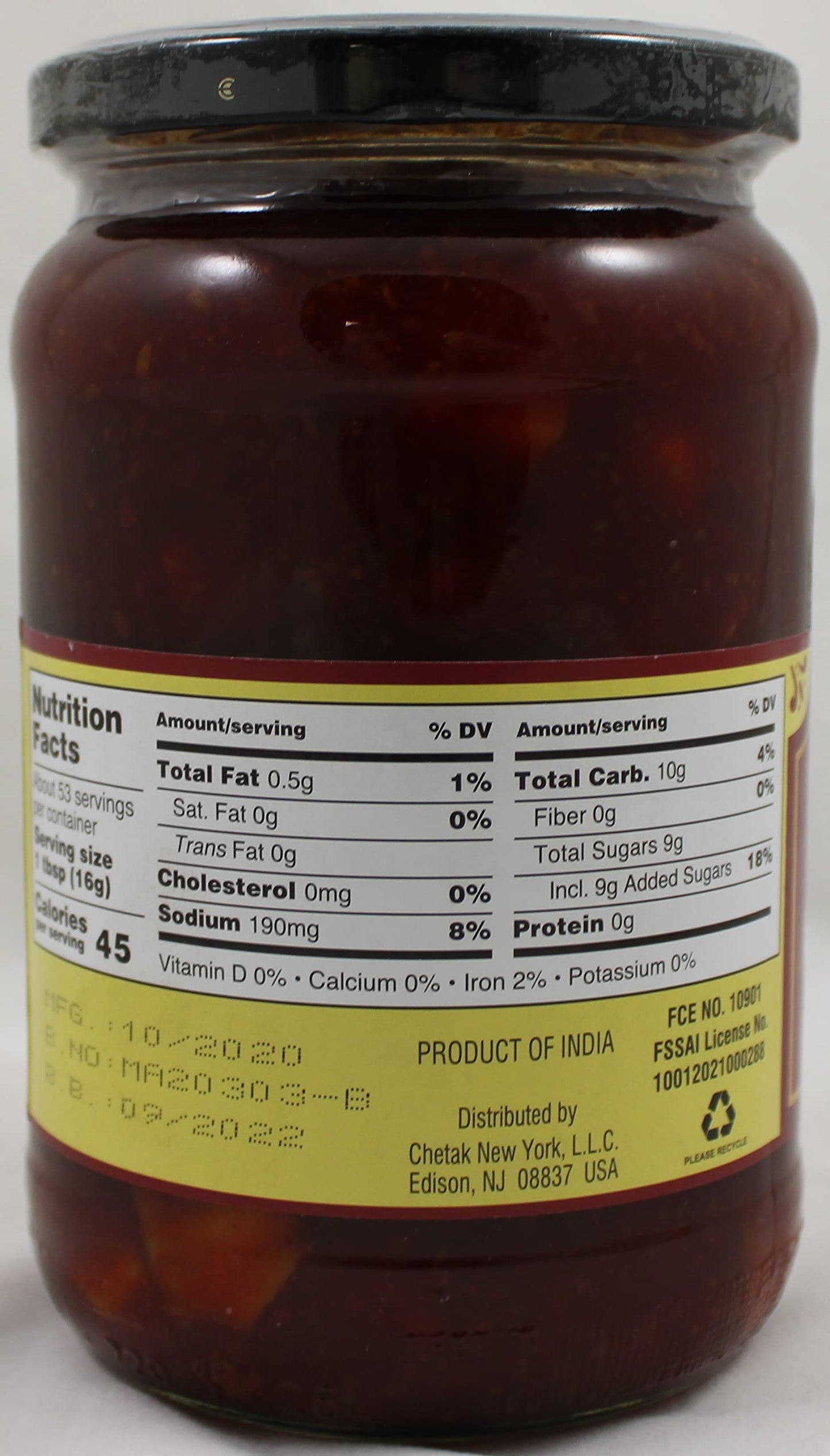 Deep Gor-keri 850 gms - Indian Pickles