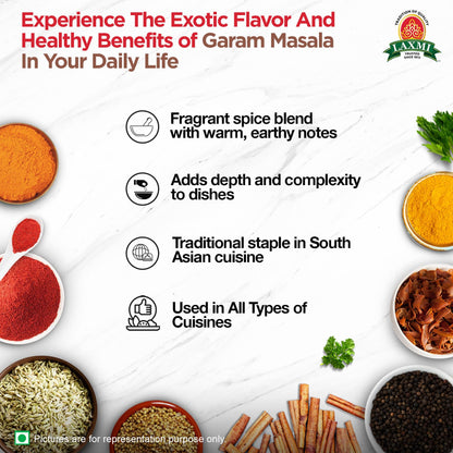 Laxmi Garam Masala 200 gms - Indian Spices