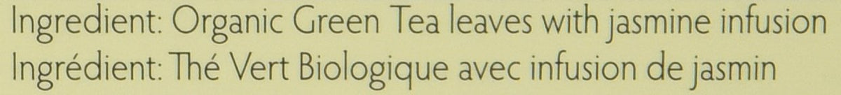 Prince of Peace Organic Jasmine Green Tea, 100 Tea Bags 100% Organic Green Tea Unsweetened Green Tea Lower Caffeine Alternative to Coffee Herbal Health Benefits