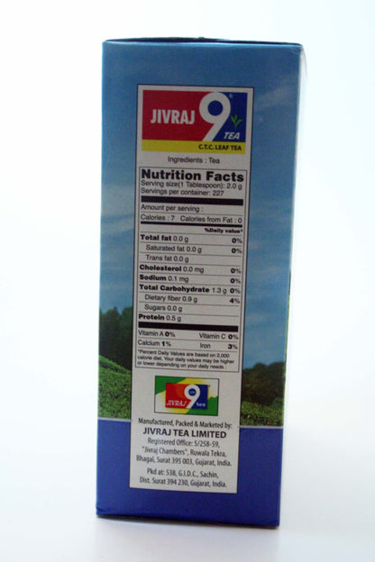 Jivraj 9 Ctc Leaf Tea 454 gm