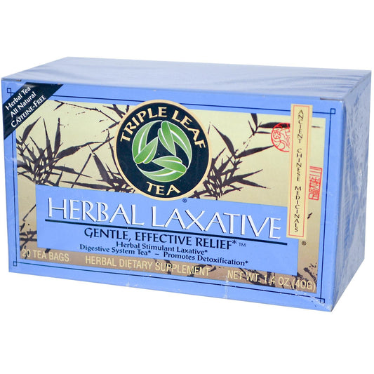 Triple Leaf Tea Herbal Laxative - 20 Tea Bags