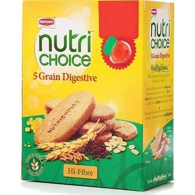 Britannia Nutri Choice- 5 Grain Digestive Biscuits 250 gms