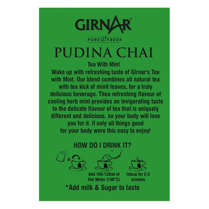 Girnar Mint Tea (25 Tea Bags)