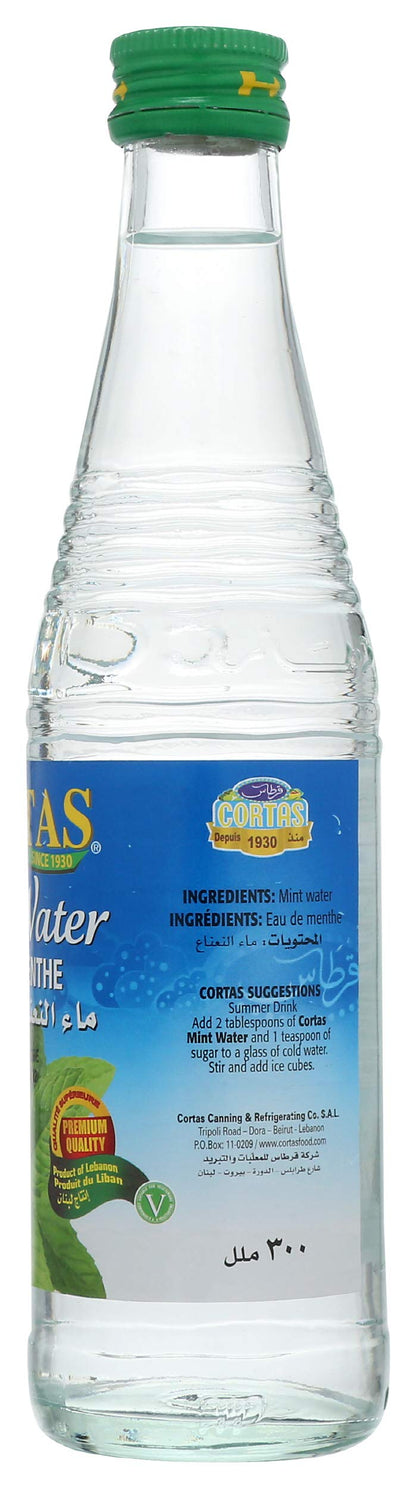 Cortas, Mint Water Single, 10 Fl Oz